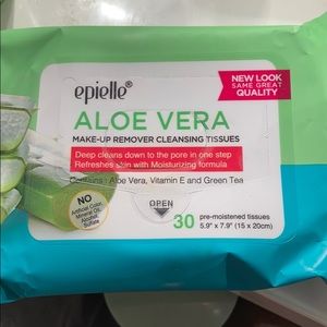 Cleansing Face tissues Aloe Vera deep clean pores